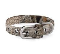 Squirrel Just Laying Dog Collar Adjustable Soft and Comfortable Puppy Collars with Metal Buckle Pet Collar for Small Medium Pet