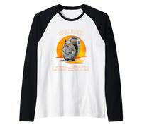 Squirrel Lives Matter funny sarcastic sunset squirrel lover Raglan Baseball Tee