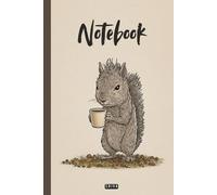 Squirrel Lovers Notebook: 6x9 Inch Animal-Themed Notebook with Decorative Pages - Perfect Gift for Squirrel & Nature Fans