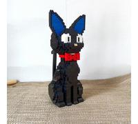 Squirrel Model Mini Building Blocks Children Learning Toys for Kid Boy Girl Black Cat Shiba Inu Corgi Pet Style Brick Party Gift 2pcs Squirrel in bag