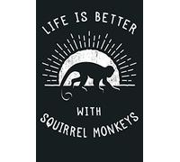 Squirrel Monkey Cute Animal Lover Zoo Keeper Premium: Notebook Planner - 6x9 inch Daily Planner Journal, To Do List Notebook, Daily Organizer, 114 Pages