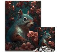 Squirrel Mythical Jigsaws 1000Pieces for Adults Puzzles for Adults for Home Decor Ideal ChristmasNew Year Gift for Teenagers 1000 PCS(75x50cm)
