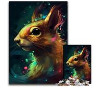 Squirrel Mythical Land 1000Pieces Puzzle Gifts Difficult Puzzles for Adults for Home Decor Ideal ChristmasNew Year Gift for Teenagers 1000 PCS(75x50cm)