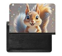 Squirrel Passport Holder ID Card Protector Case Holder Travel Pack Unisex-adult Waterproof Passport