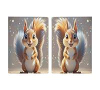 Squirrel Passport Holder Personalized Passport Wallet for Women Men Travel Document Organizer Holder