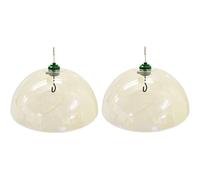 Squirrel Proof Baffle Protection for Wild Bird Feeders (Set of 2)
