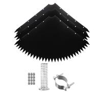 Squirrel Proof Baffle Stoper Defenders Spring-Loaded Weather-Resistant