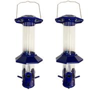 Squirrel Proof Hanging Bird Seed Feeder (Set of 2)