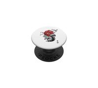 Squirrel Sakura Cherry Blossom Japanese Art Graphic PopSockets Adhesive PopGrip