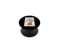 Squirrel Sakura Cherry Blossom Japanese Art Graphic PopSockets Adhesive PopGrip