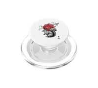 Squirrel Sakura Cherry Blossom Japanese Art Graphic PopSockets PopGrip for MagSafe