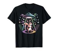Squirrel Selfie with UFOs Shirt Funny Squirrel Shirt Squirel T-Shirt
