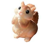 Squirrel Squeeze Toy - Soft Cute Squirrel, 10x6cm Sensory Fidget Toys for Relaxation, Flexible Material with Action, Stress Relief Device for Improving Focus and Calming Hands