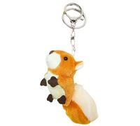 Squirrel Stuffed Animal Keyring Charm - Cute Plush Key Chain | Cute Couple Bag Ornaments | Squirrel Bag Charm Backpack Purse Pendant | Squirrel Keychain Pendant for Men and Women