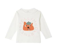 Squirrel T-shirt Ivory 12 months