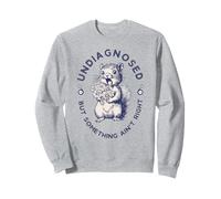 Squirrel - Undiagnosed But Something Ain't Right Women AuDHD Sweatshirt