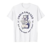 Squirrel - Undiagnosed But Something Ain't Right Women AuDHD T-Shirt
