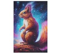 Squirrel Wooden Jigsaw Puzzle for Adults 1000 Piece Puzzles for Kids Challenging Game 78×53cm