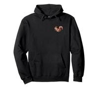 Squirrel Zoo Animal Lover Pixel 8 Bit Boys Girls Kids Pullover Hoodie