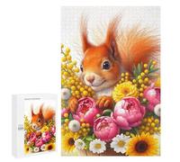 Squirrels 1000 Jigsaw Puzzle Puzzle Fun Challenging Family Activity Adult 1000 Piece Puzzle Great Gift Idea 1000 PCS
