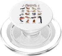 Squirrels around the World - Squirrel PopSockets PopGrip for MagSafe