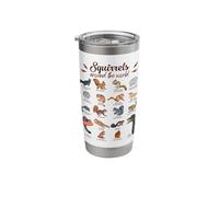 Squirrels Around The World - Squirrel Stainless Steel Insulated Tumbler