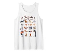 Squirrels Around The World - Squirrel Tank Top