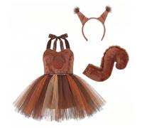 Squirrels Costume Kids Squirrels Costume Kids, Headband & Tail Set, Size L