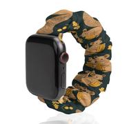 Squirrels Eat Corn Cute Watch Band Scrunchies Compatible with IWatch 38mm 40mm 42mm 44mm Elastic Strap