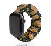 Squirrels Eat Corn Cute Watch Band Scrunchies Compatible with IWatch 38mm 40mm 42mm 44mm Elastic Strap