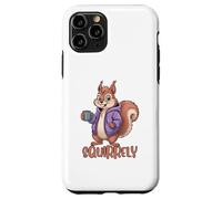 Squirrely Coffee Funny Squirrel Lovers Case for iPhone 11 Pro