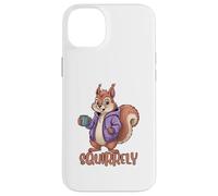 Squirrely Coffee Funny Squirrel Lovers Case for iPhone 14 Plus