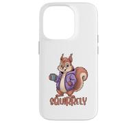 Squirrely Coffee Funny Squirrel Lovers Case for iPhone 14 Pro