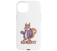 Squirrely Coffee Funny Squirrel Lovers Case for iPhone 15 Plus