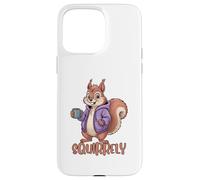 Squirrely Coffee Funny Squirrel Lovers Case for iPhone 15 Pro Max