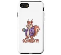 Squirrely Coffee Funny Squirrel Lovers Case for iPhone SE (2020) / 7/8