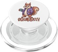 Squirrely Coffee Funny Squirrel Lovers PopSockets PopGrip for MagSafe