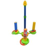 Squirt Toy, Water Soaker Game, Interactive Lawn Toy with Throw Ring, Outdoor Backyard Accessory, Pool and Beach Fun with Easy Grip Design, Kids Teens Adults Party Swimming Activities Summer