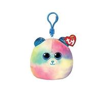 Squish-A-Boos Hoper - Pastel Bear 8.5cm Keychain Toy High Quality