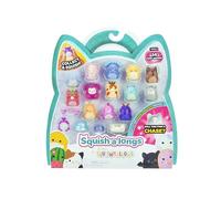 Squish-a-longs 14 Pack - Series 2, Wave 2 - (14) 1” Mini-Squish with (4) Accessories, (1) Ring Attachment, and (1) Collector’s Guide - Collect, Trade, & Play