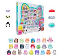 Squish-a-longs 25-Pack - Series 3 - (25) 1" Mini-Squish, 5 Accessories, 1 Ring, * Collectors Guide - Collect Trade & Play