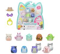 Squish-a-longs 8 Pack, Series 1 Style 1 - 1 Inch Mini Squish