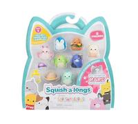 Jazwares Figures Squishmallows Wave 1 Squish-a-Longs 8-Pack Series 1 1" Mini with Accessories