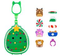Squish-a-longs Clip-a-longs Holiday Pack - Includes 4 Mini-Squish (Style 2)