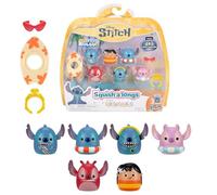 Squish-a-longs Disney Stitch Mini-Squish + Accessory 6-Pack