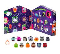 Squish-a-longs Halloween Countdown Calendar - Includes 13 Mini-Squish (Wave 3) - Squishmallows Halloween Squish calendar - Glow in the Dark - Spooky Figures