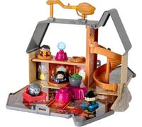 Squish-a-longs “Harry Potter” Hogwarts Castle Playset - Severus Snape, Harry Potter, Minerva McGonagall, and Moaning Myrtle, Accessories and play and display Hogwarts Castle