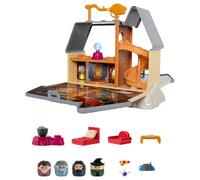 Squish-a-longs “Harry Potter” Hogwarts Castle Playset - Severus Snape, Harry Potter, Minerva McGonagall, and Moaning Myrtle, Accessories and play and display Hogwarts Castle