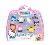 Squish-a-longs Hello Kitty and Friends Ice Cream Mini-Squish + Accessory 6-Pack