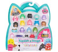 Squish-a-longs Mini-Squish 14-Pack (Wave 3, Style 2) - Sushi, Dodo Bird, Cuttlefish, mystery Mini-Squish and more